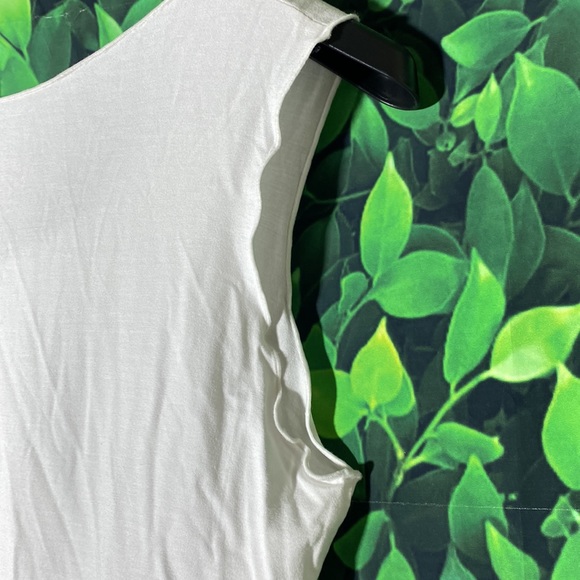 Women's White Lucky Family Collection Large Yoga Hand Symbol Hamsa in Gold - Picture 7 of 10